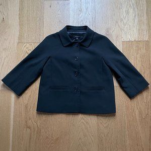 Vintage 90s Ann Taylor Cropped Blazer Jacker - Size 0